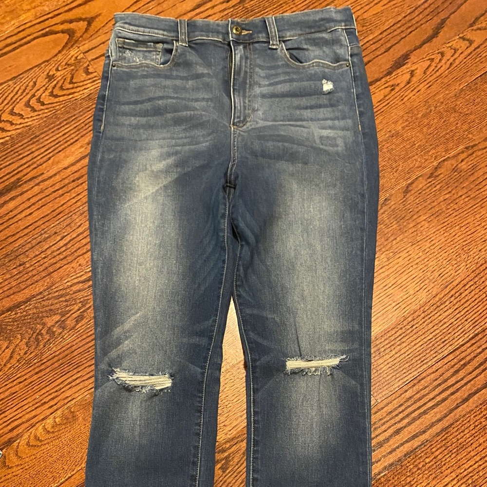 SneakPeek Brand High Rise Distressed Jegging Jeans